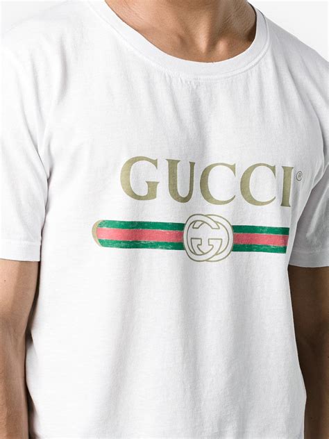 gucci fake t shirt 1980|faux t shirt gucci.